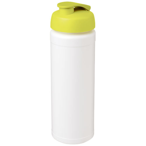 Bidon de sport promotionnel 750ml Baseline® Blanc et Citron vert